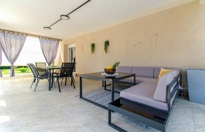 Outdoor dining - Beautiful vacation home for exclusive use with a private pool. (Hrboki)