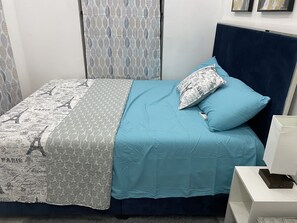 3 habitaciones, wifi gratis y ropa de cama