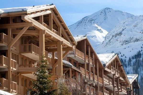 Exterior - Wifi, 300m from ski slopes, balcony, tv, 42m², Val d'Isère (Val-d'Isère)