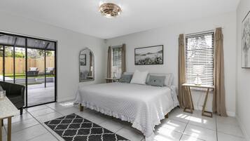 3 bedrooms, iron/ironing board, WiFi (free), bed sheets