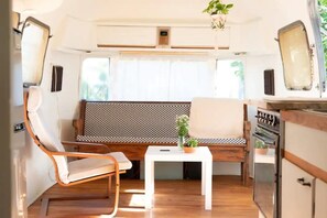 Interior - Cozy Cactus Airstream Central East Austin (Austin)