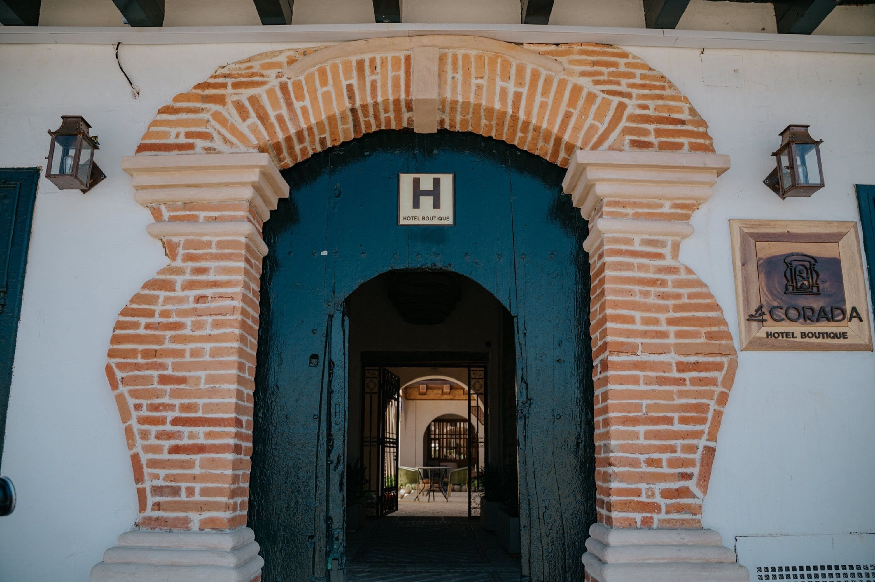 Fachada de la propiedad