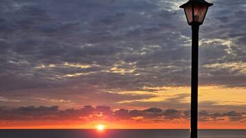 Sun loungers, beach towels