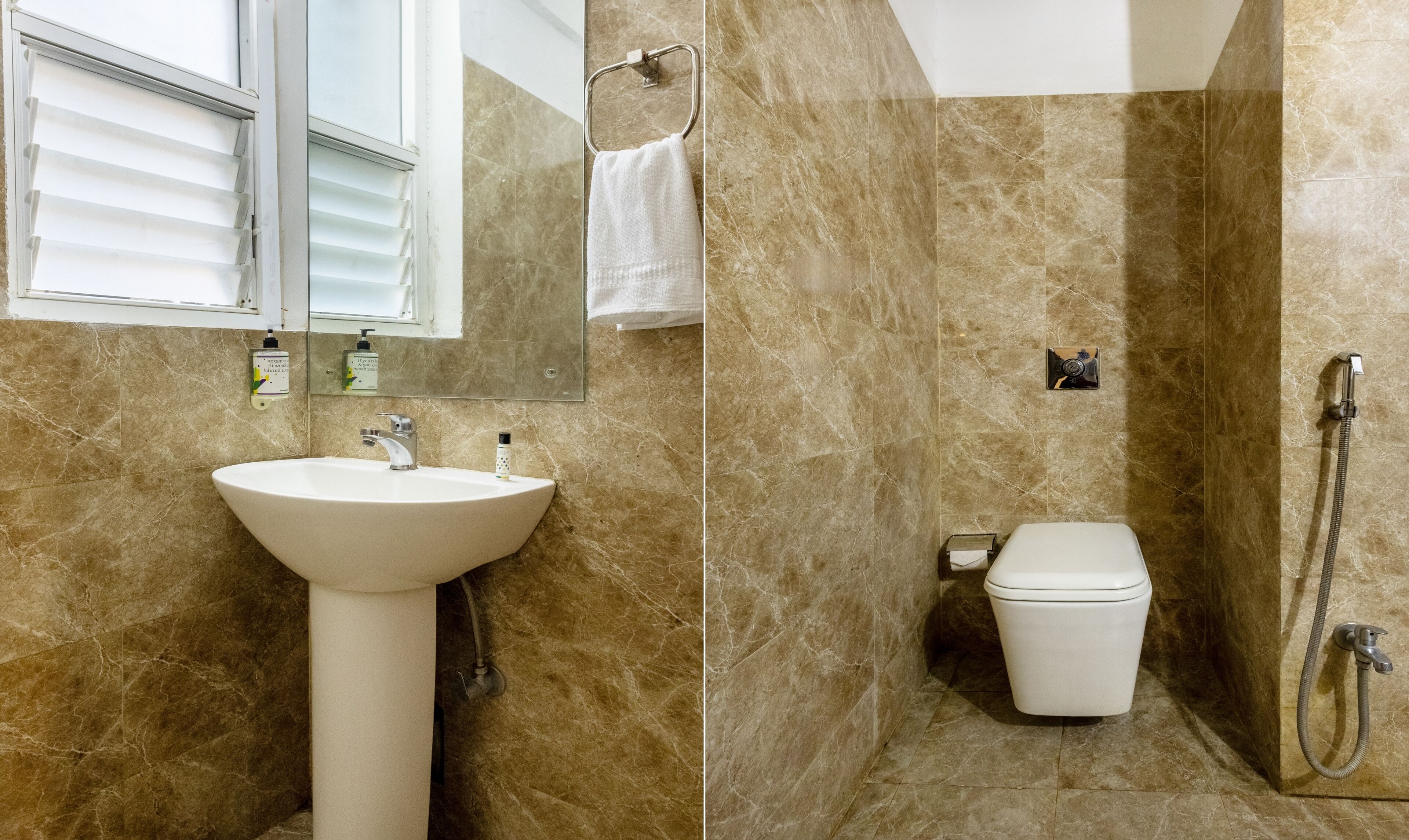 A bathroom with a sink, toilet, and shower.