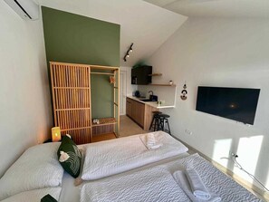 1 Schlafzimmer, kostenloses WLAN, Bettwäsche