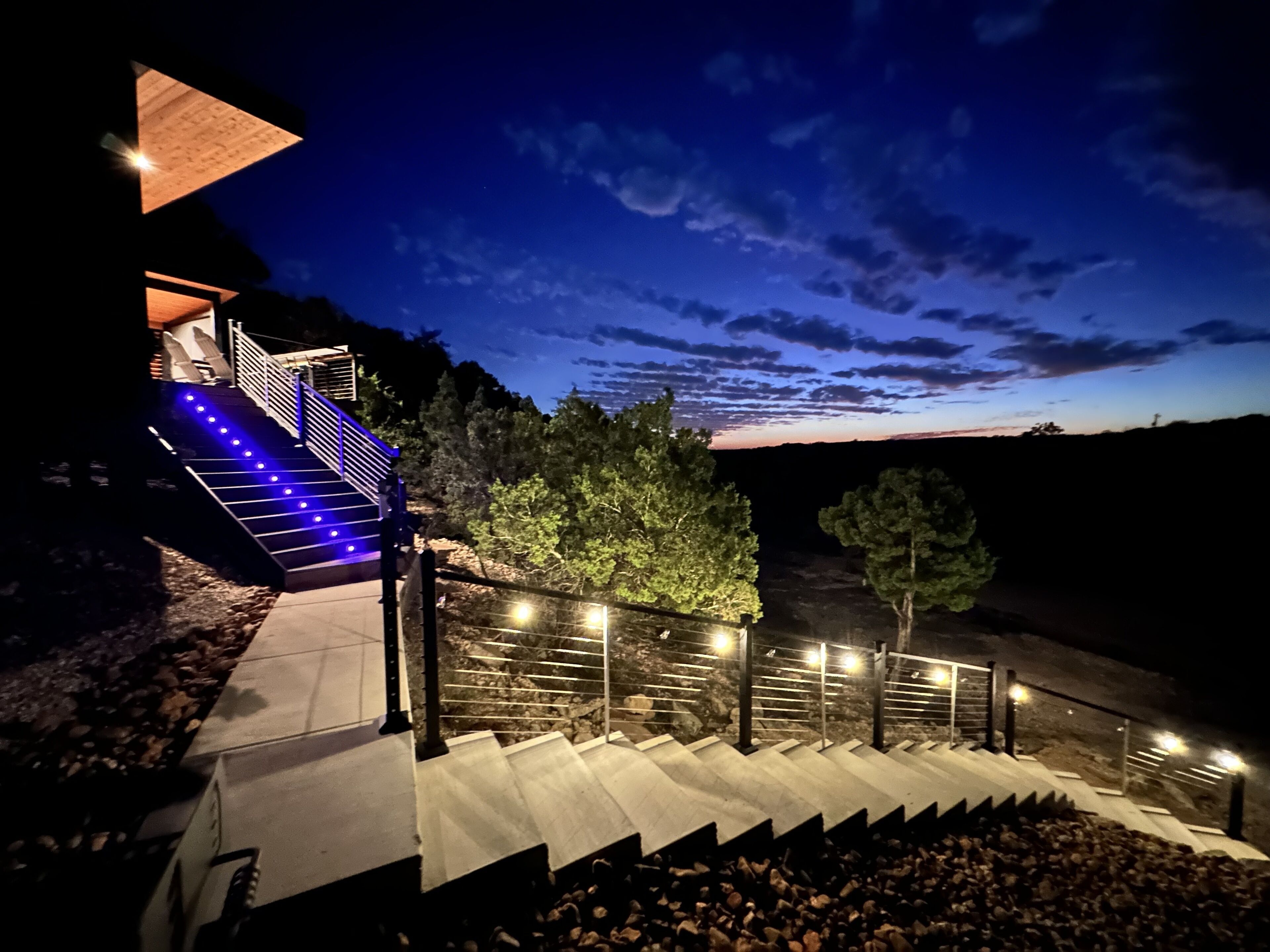 Overnattingsstedets uteområder