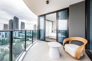 Appartement Luxe | Vue de la chambre