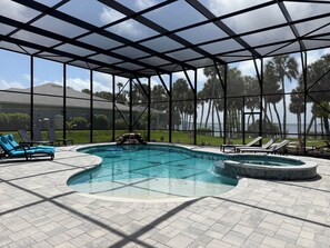 Outdoor pool, a heated pool - OASIS Incredible River Front/Ocean- Upper (Melbourne Beach)
