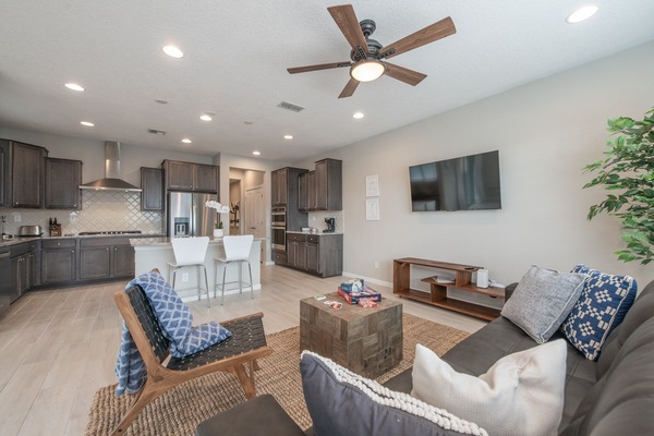 Área de sala de estar