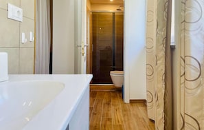 Shower, hair dryer - Amazing home in Novigrad (Novigrad)
