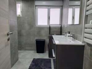 Shower, hair dryer, towels - Le Bag 3 chambres appartement familial (Colmar)
