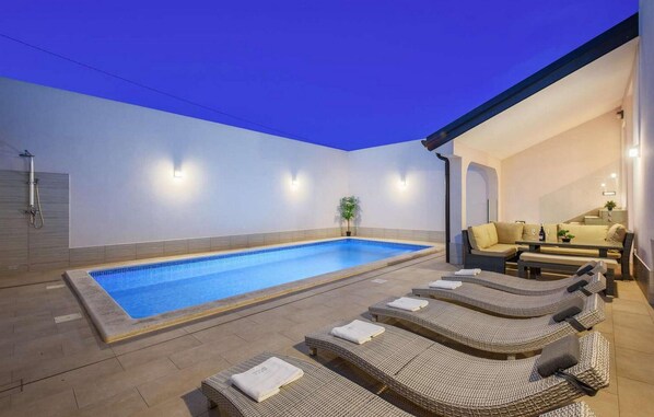 Piscine chauffée