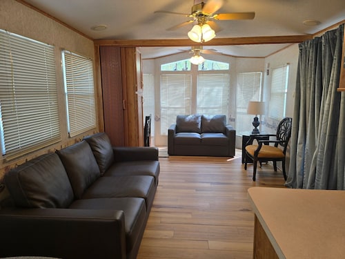 Park model located at Yogi Jellystone Park. Not far from the beach.