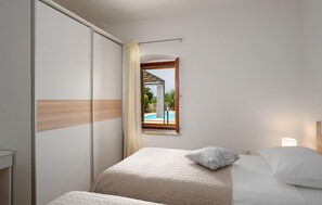 2 Schlafzimmer, Bügeleisen/Bügelbrett, kostenloses WLAN, Bettwäsche
