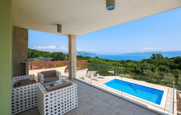 Terrace/patio - Awesome home in Labin (Labin)