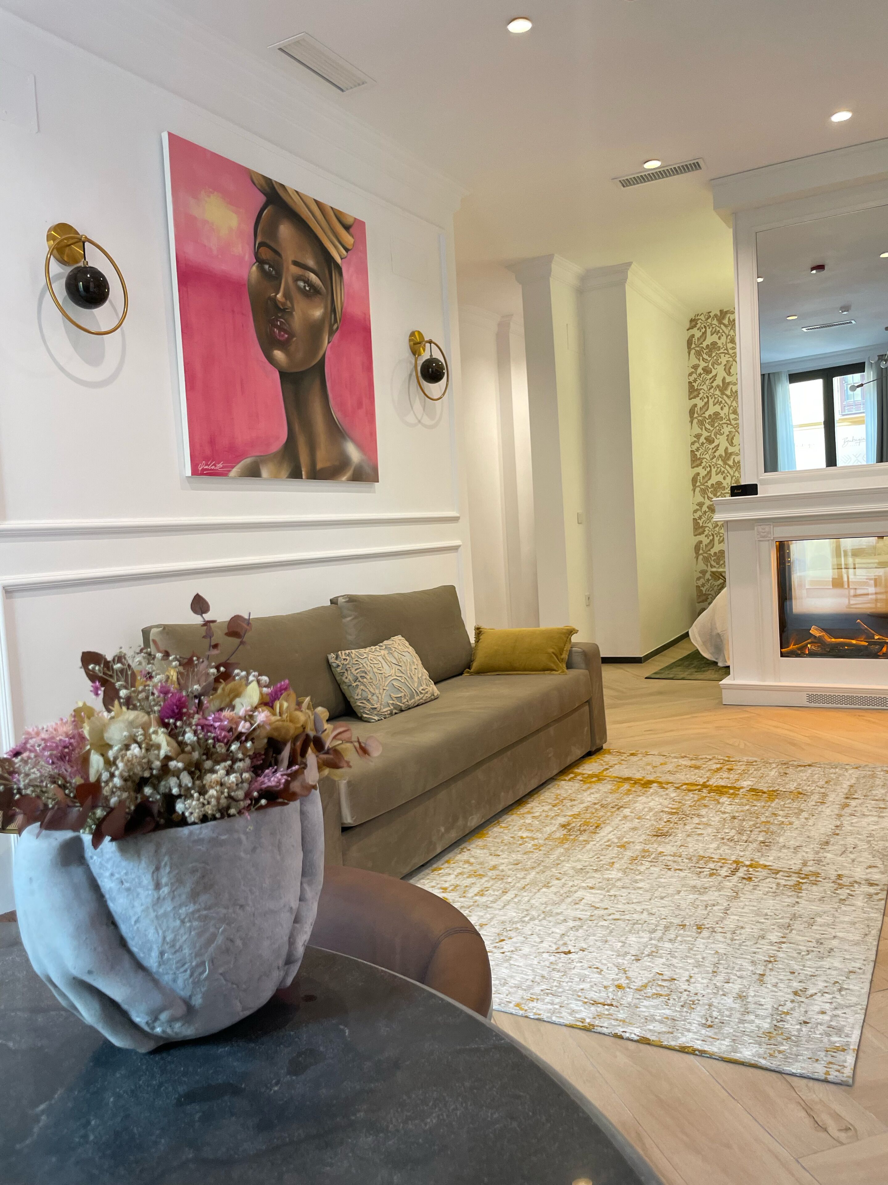 舒適樓中樓客房, 無障礙, 陽台 | 埃及棉床單、高級寢具、羽絨被、迷你吧