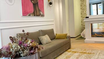 Loft conforto, acessível, sacada | Roupas de cama de algodão egípcio, roupas de cama premium