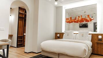 Grand Suite | Egyptian cotton sheets, premium bedding, down comforters