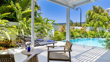 Villa, 4 camere da letto, vista laguna | Piscina privata