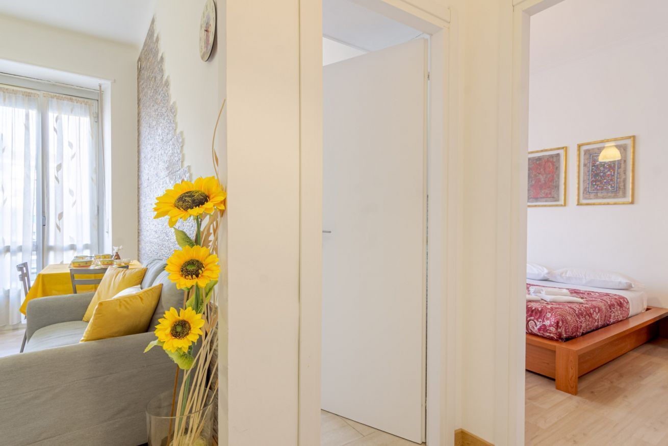 1 slaapkamer, een strijkplank/strijkijzer, wifi, beddengoed