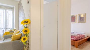 1 chambre, fer et planche Ă repasser, Wi-Fi, draps fournis