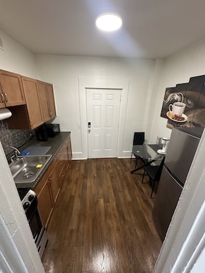 Microwave, oven, stovetop