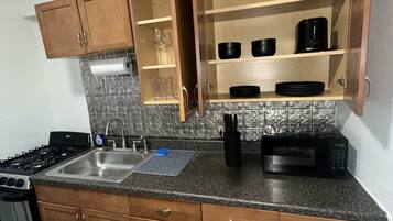 Microwave, oven, stovetop