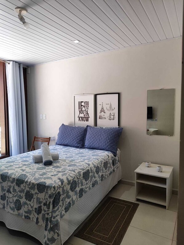 1 bedroom, WiFi, bed sheets