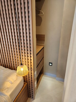 1 soverom, strykejern/-brett, reiseseng for barn og wi-fi