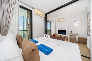 1 dormitorio, wifi, ropa de cama