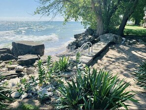 På stranden, liggestole