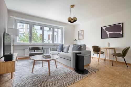 Dreamy Gundeldingen 2 Room w/ Storage Room, nr Tram, by Blueground