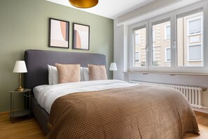 1 chambre, fer et planche à repasser, Wi-Fi, draps fournis