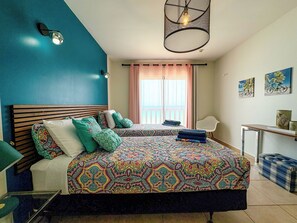 2 bedrooms, in-room safe, iron/ironing board, free WiFi