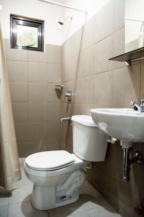 Towels, soap, toilet paper