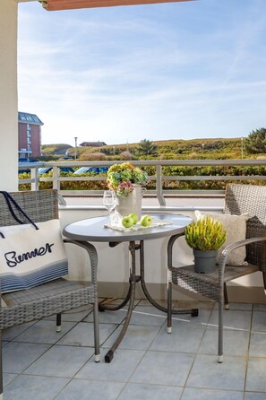 Outdoor dining - Wohnung Stella - Am Strand- Wohnung Stella (Westerland)