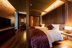 Premium bedding, minibar, in-room safe, free WiFi - Gekkoju Yufuin (Yufu)