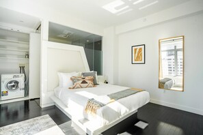 1 室のベッドルーム、アイロン / アイロン台、WiFi、ベッドシーツ