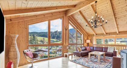 Chalet 'Skiblickhaus' mit Bergblick, privater Terrasse und WLAN