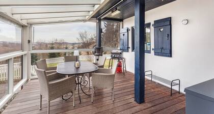 Ferienhütte "Homertstübchen" mit privater Terrasse und privatem Garten mit Natur-Pur-Gefühl