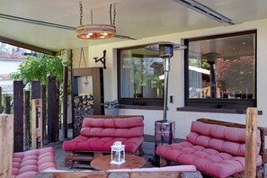 Terrace/patio - 3 Ferienwohnung Edelweiß, 35qm mit 1 Schlafzimmer für max. 3 Personen (Höchenschwand)