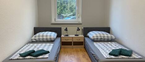 2 間睡房、免費 Wi-Fi、床單