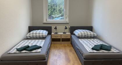 Apartment 'Das Grüne Haus' with Shared Terrace and Shared Garden