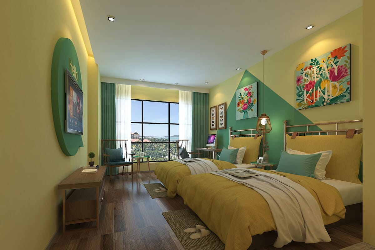 1 habitación, ropa de cama de alta calidad y edredón