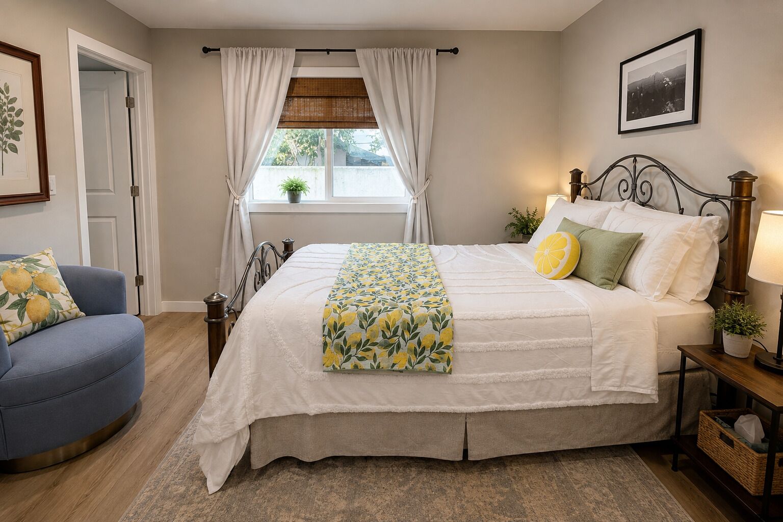 1 bedroom, desk, iron/ironing board, free WiFi