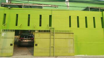 Fassade der Unterkunft