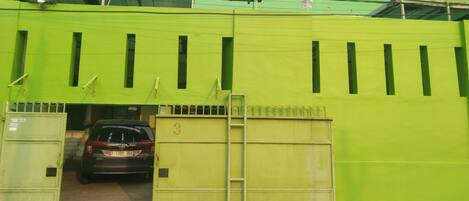 Façade de l’hébergement