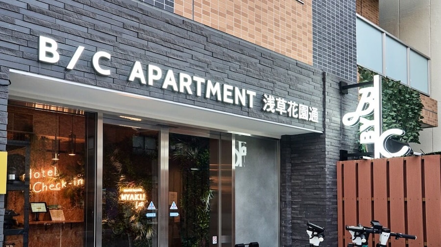 B/C APARTMENT Asakusa Hanazono Dori Hotel with Rental Car and Sauna