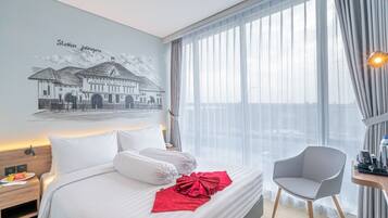 Insonorización, wifi gratis y ropa de cama