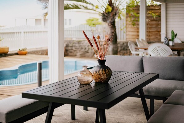 Udendørs spisemuligheder